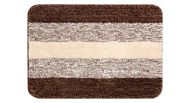 Sutton Bath Mat Set of 2 (Brown) by Urban Ladder - Front View Design 1 - 337487