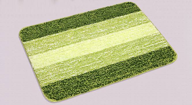 Sutton Bath Mat Set of 2 (Green) by Urban Ladder - Design 1 Half View - 337511