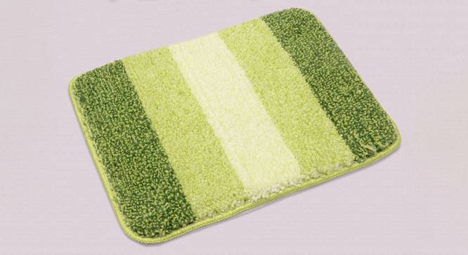 Sutton Bath Mat Set of 2 (Green) by Urban Ladder - Design 1 Half View - 337517