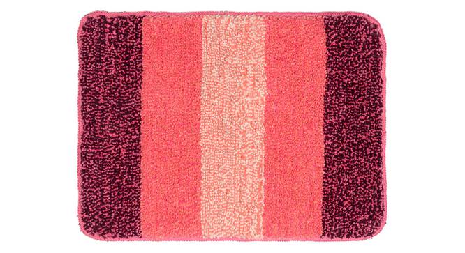 Sutton Bath Mat Set of 2 (Pink) by Urban Ladder - Front View Design 1 - 337548
