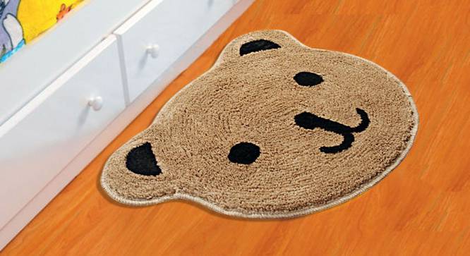 Valery Bath Mat (Beige) by Urban Ladder - Design 1 Half View - 337604