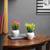 Gillian artificial plant white lp