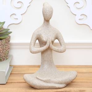 Home Decor Statues Design Grey Stone Showpiece