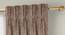 Pazaz Window Curtains - Set Of 2 (Brown, 71 x 152 cm (28"x60") Curtain Size, American Pleat) by Urban Ladder - Front View Design 1 - 338231