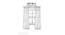Pazaz Door Curtains - Set Of 2 (Brown, 71 x 274 cm (28"x108")  Curtain Size, American Pleat) by Urban Ladder - Design 1 Details - 338243