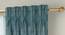 Provencia Window Curtains - Set Of 2 (Turquoise, 71 x 152 cm (28"x60") Curtain Size, American Pleat) by Urban Ladder - Front View Design 1 - 338261