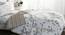 Flora BEDDING SET (White, Double Size) by Urban Ladder - Design 1 Side View - 338301