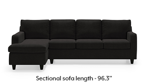 Walton Sectional Sofa (Asphalt Grey)