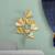 Anam leaf wall decor gold lp