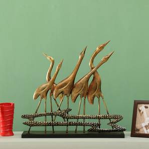 Figurines Design Multi Coloured Iron Showpiece