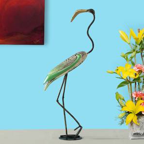 Figurines Design Multi Coloured Iron Showpiece