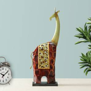 Aqua giraffe figurine multicolour lp
