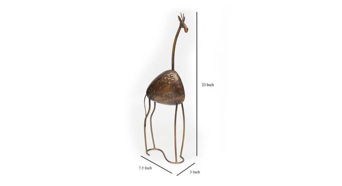 Baby Giraffe Figurine by Urban Ladder - Design 1 Dimension - 338458