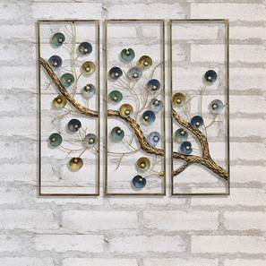 Wall Decors Design Multi Coloured Iron Wall Accent