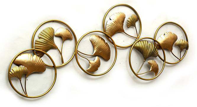 Fiza Wall Decor (Gold) by Urban Ladder - Front View Design 1 - 338472
