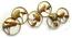 Fiza Wall Decor (Gold) by Urban Ladder - Front View Design 1 - 338472