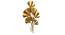 Anam Leaf Wall Decor (Gold) by Urban Ladder - Front View Design 1 - 338473