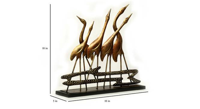 Flamingo Figurine by Urban Ladder - Design 1 Dimension - 338502