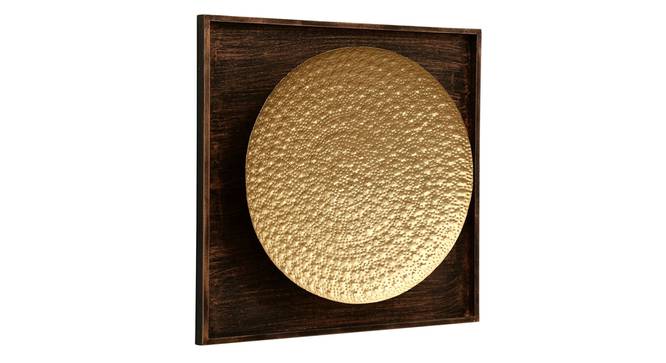 Oliver Hammered Wall Decor (Gold) by Urban Ladder - Front View Design 1 - 338521