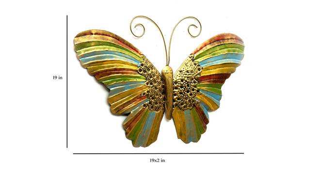 Inaya Butterfly Wall Decor by Urban Ladder - Design 1 Dimension - 338532