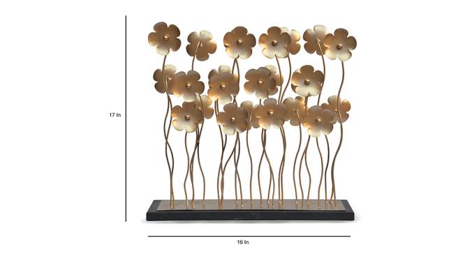 Noor Flower Figurine by Urban Ladder - Design 1 Dimension - 338543