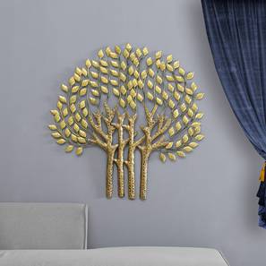 Wall Decors Design Gold Iron Wall Accent