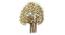 Tapasi Tree Wall Decor (Gold) by Urban Ladder - Front View Design 1 - 338607