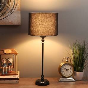 Antique Table Lamps Design Elodie Table Lamp (Black, Black Shade Colour)