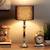 Aquila table lamp nickle lp