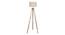 Fleur Floor Lamp (Natural, Brown Shade Colour) by Urban Ladder - Front View Design 1 - 338682