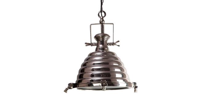 Armine Hanging Lamp (Nickel, Nickel Shade Colour) by Urban Ladder - Front View Design 1 - 338688