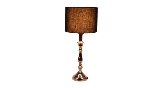 Aquila Table Lamp (Nickel, Nickel Shade Colour) by Urban Ladder - Front View Design 1 - 338695