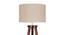 Desmond Floor Lamp (Brown Shade Colour, Walnut) by Urban Ladder - Design 1 Close View - 338699