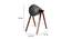Cher Table Lamp (Black Shade Colour, Walnut) by Urban Ladder - Design 1 Dimension - 338709
