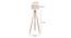 Fleur Floor Lamp (Natural, Brown Shade Colour) by Urban Ladder - Design 1 Dimension - 338712