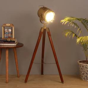 Endeavour Tripod Floor Lamp Finish Antique Brass Design Floor Lamp with
