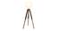 Margot Floor Lamp (Brown Shade Colour, Walnut) by Urban Ladder - Front View Design 1 - 338733