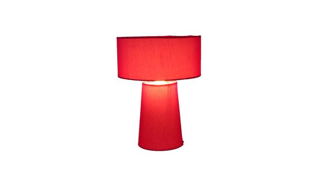 Lilly Table Lamp (Pink, Pink Shade Colour) by Urban Ladder - Front View Design 1 - 338736