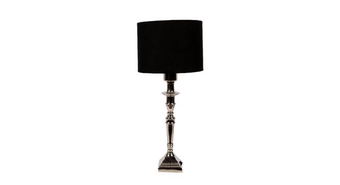 Vail Table Lamp (Nickel, Nickel Shade Colour) by Urban Ladder - Front View Design 1 - 338763