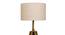 Yarine Floor Lamp (Brown Shade Colour, Walnut) by Urban Ladder - Design 1 Close View - 338767