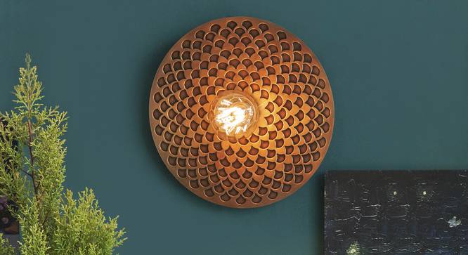 Chicago Wall Lamp (Black Finish) by Urban Ladder - Design 1 Half View - 338777