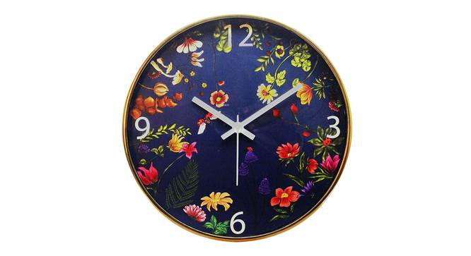 Floral BlissWall Clock by Urban Ladder - Front View Design 1 - 338791
