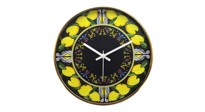 Lemons Wall Clock by Urban Ladder - Front View Design 1 - 338824