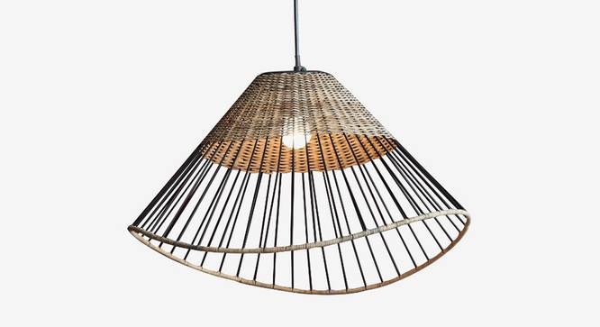 Kyoto Dome Hanging Lamp (Black Finish) by Urban Ladder - Front View Design 1 - 338888