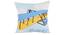 Wright Cushion Cover (Blue, 41 x 41 cm  (16" X 16") Cushion Size) by Urban Ladder - Front View Design 1 - 338901
