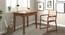 Malabar Compact Study Table (Amber Walnut Finish) by Urban Ladder - Full View - 339142