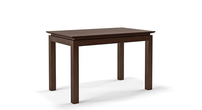 Diner 4 Seater Dining Table (Dark Walnut Finish) by Urban Ladder - Cross View Design 1 - 339146