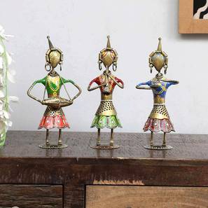Showpieces Design Ahaan Figurine Set of 3