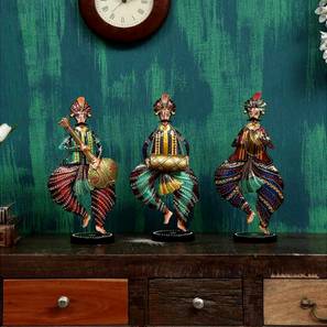 Devansh figurine set of 3 multicolour lp