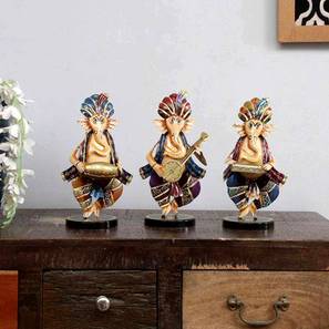 Divij figurine set of 3 multicolour lp